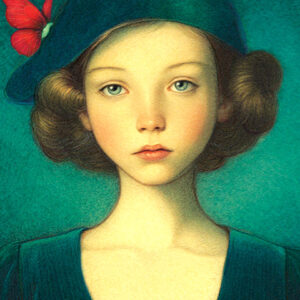 Ho detto farfalla a bassa voce (postcard)